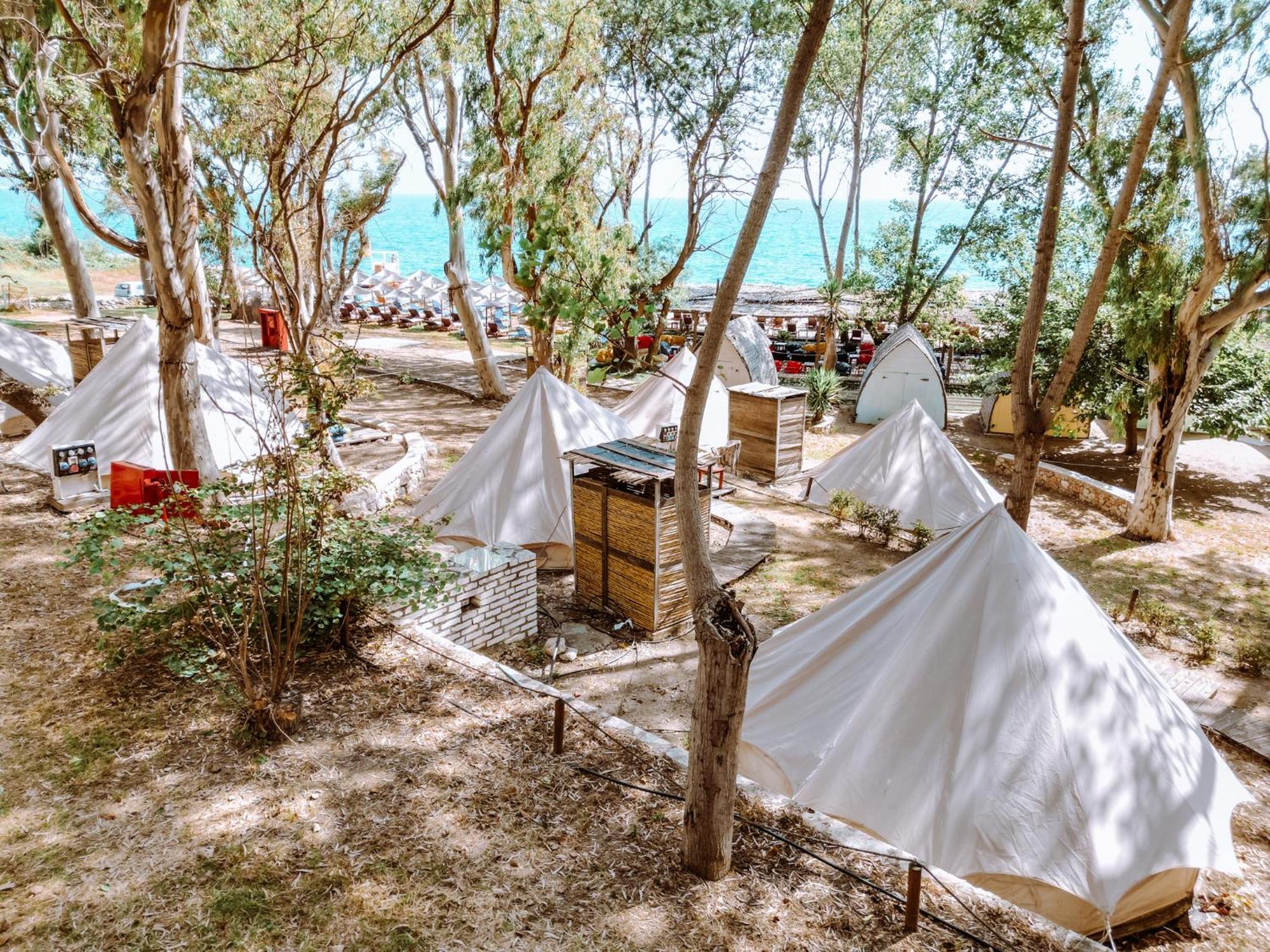 Burano Camping Beach-Bar Nea Thesi Eksteriør bilde
