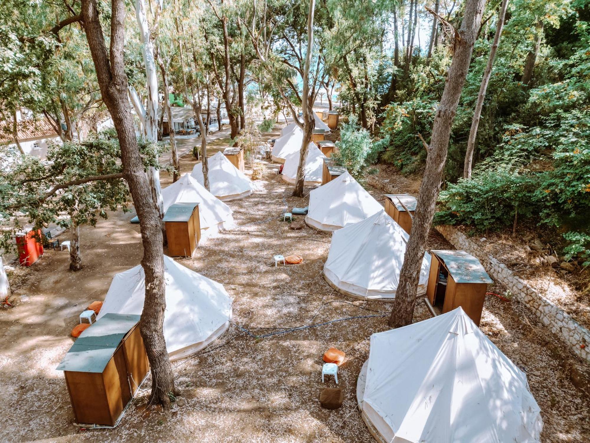 Burano Camping Beach-Bar Nea Thesi Eksteriør bilde