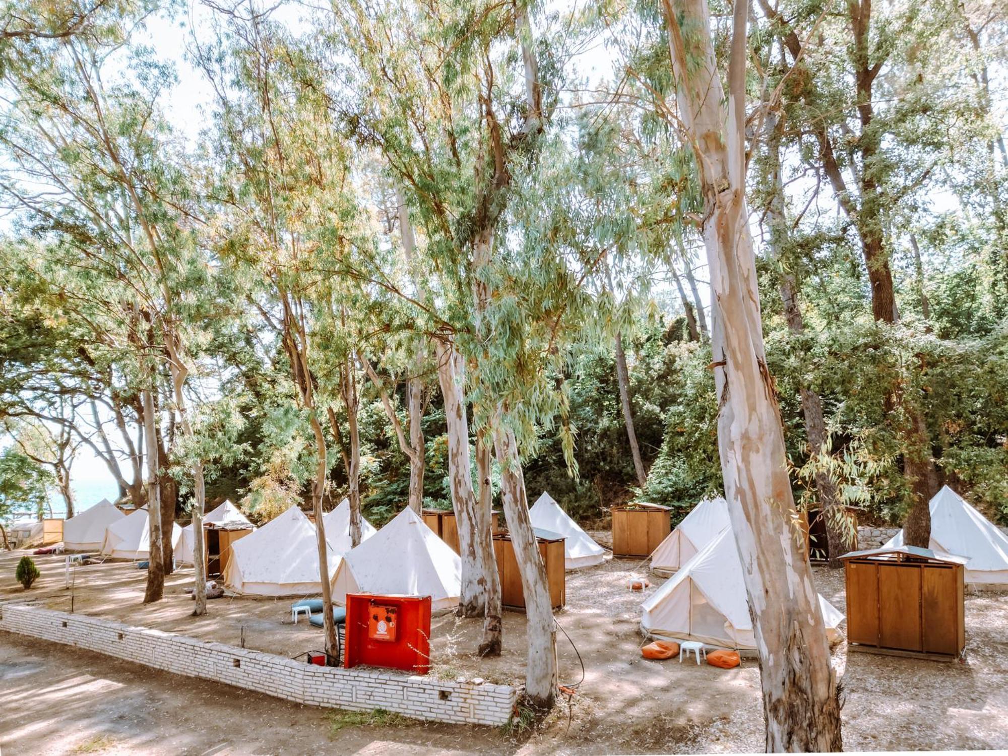 Burano Camping Beach-Bar Nea Thesi Eksteriør bilde