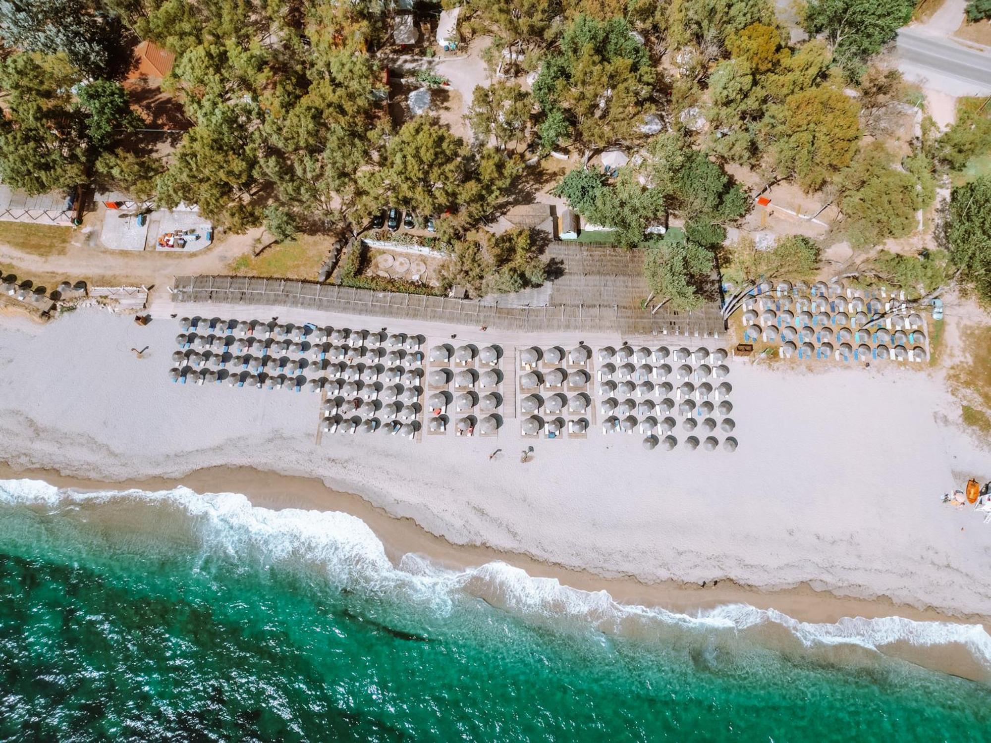 Burano Camping Beach-Bar Nea Thesi Eksteriør bilde