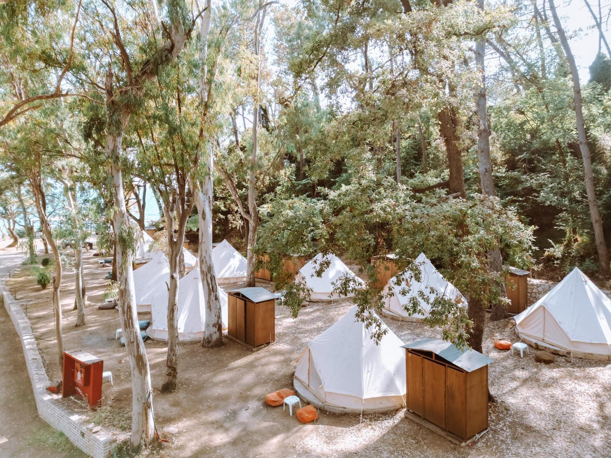 Burano Camping Beach-Bar Nea Thesi Eksteriør bilde