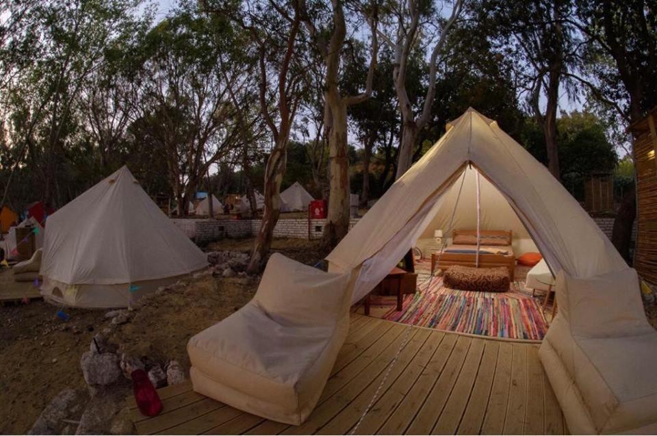 Burano Camping Beach-Bar Nea Thesi Eksteriør bilde