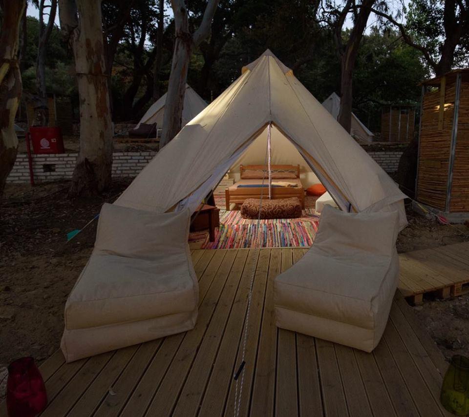 Burano Camping Beach-Bar Nea Thesi Eksteriør bilde