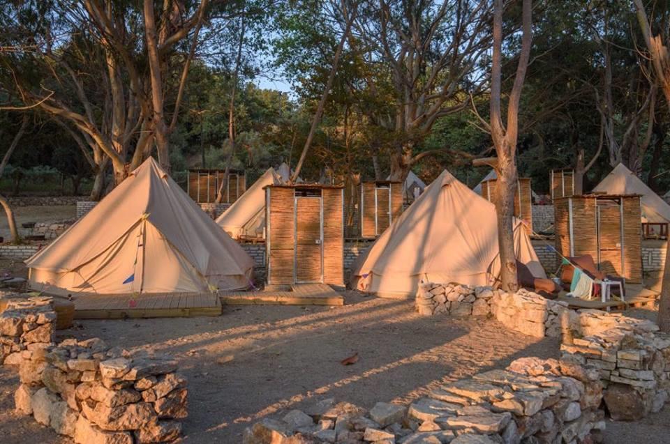 Burano Camping Beach-Bar Nea Thesi Eksteriør bilde