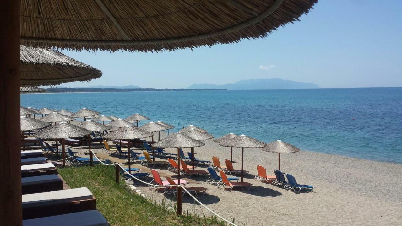Burano Camping Beach-Bar Nea Thesi Eksteriør bilde